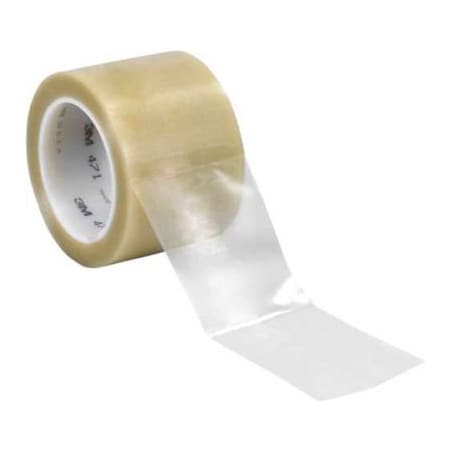 3M„¢ 471 Vinyl Tape 3 X 36 Yds 5.2 Mil Clear - 3/PACK